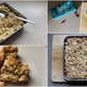 Homemade raspberry bars